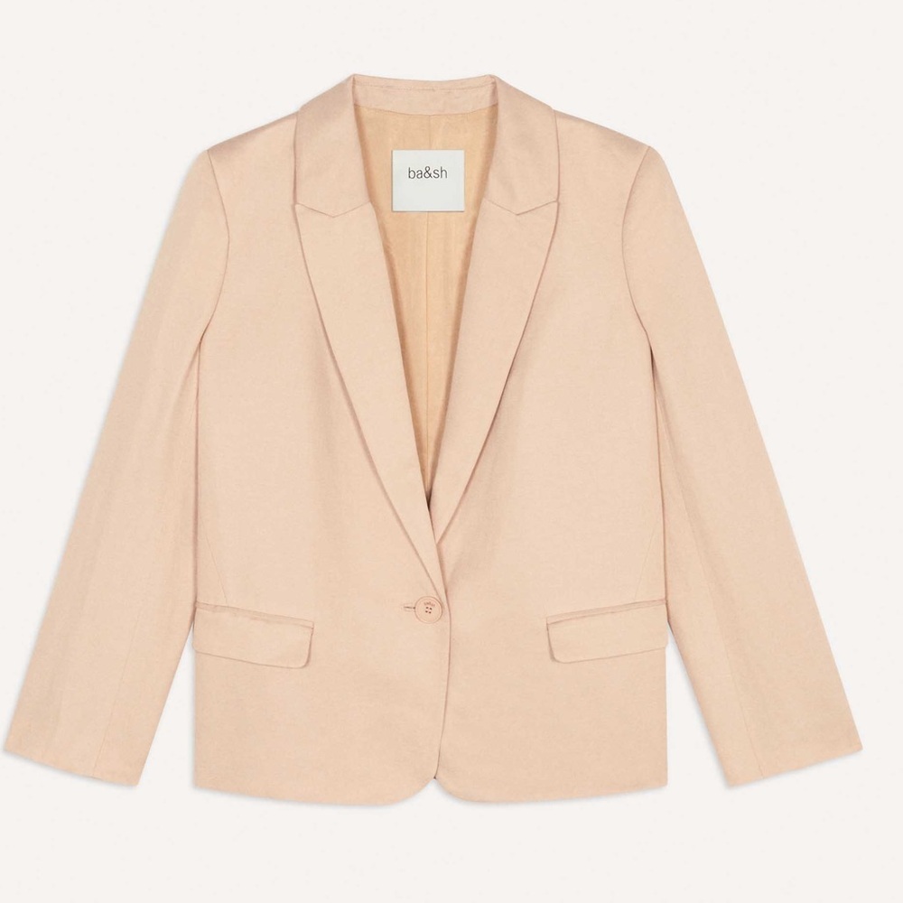 ba&sh Classic Tan Blazer - Picture 6 of 8